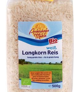 Langkornreis weiß (500g Packung) BIO