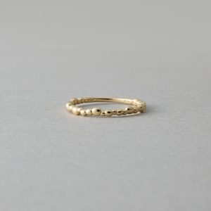 ete 指輪 リング 「レイヤード」 K10YG バブル レディース