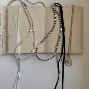 lawgy ネックレス 2way pearl like necklace / 2wayパールライクネックレス レディース
